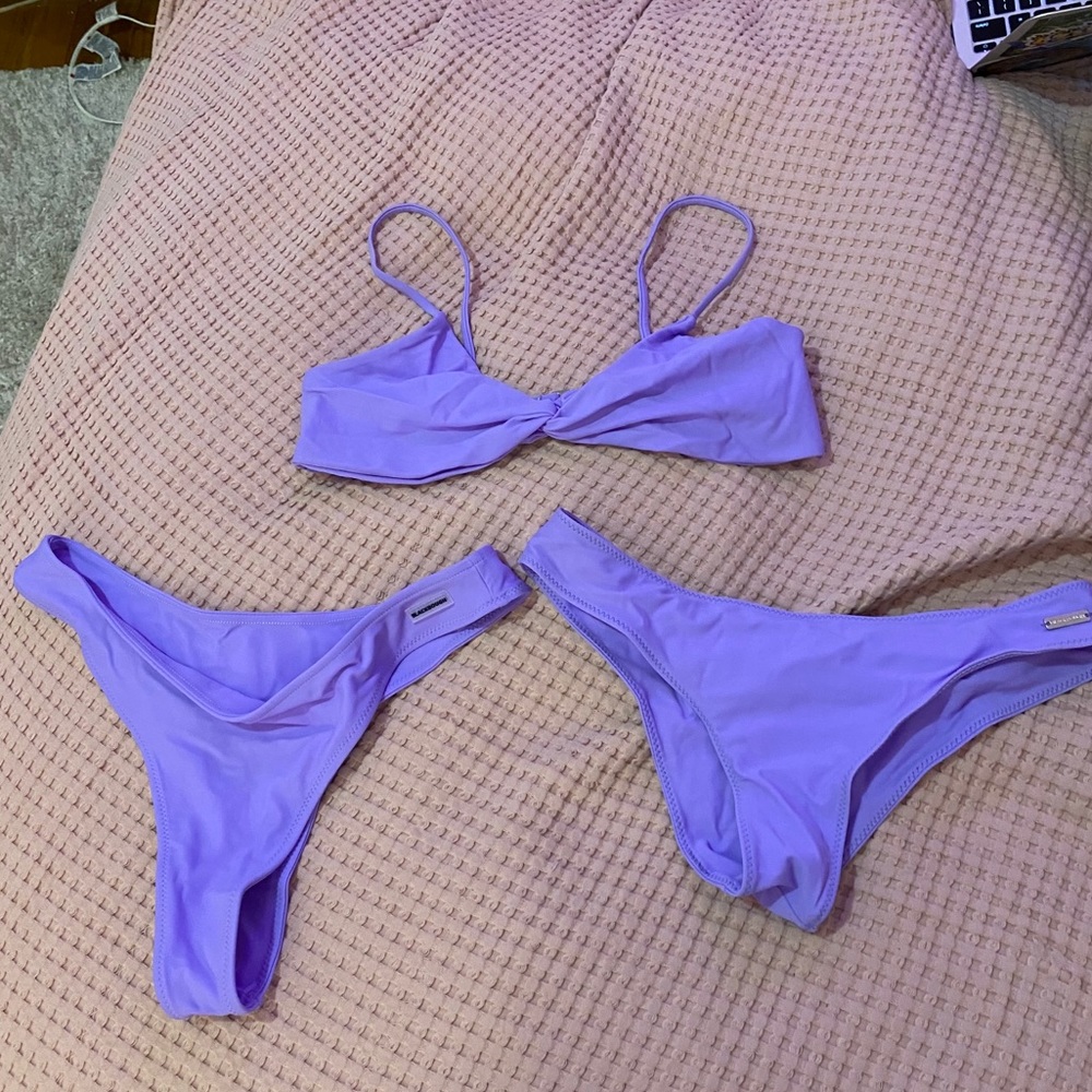 Blackbough Swim Top & Two Bottoms